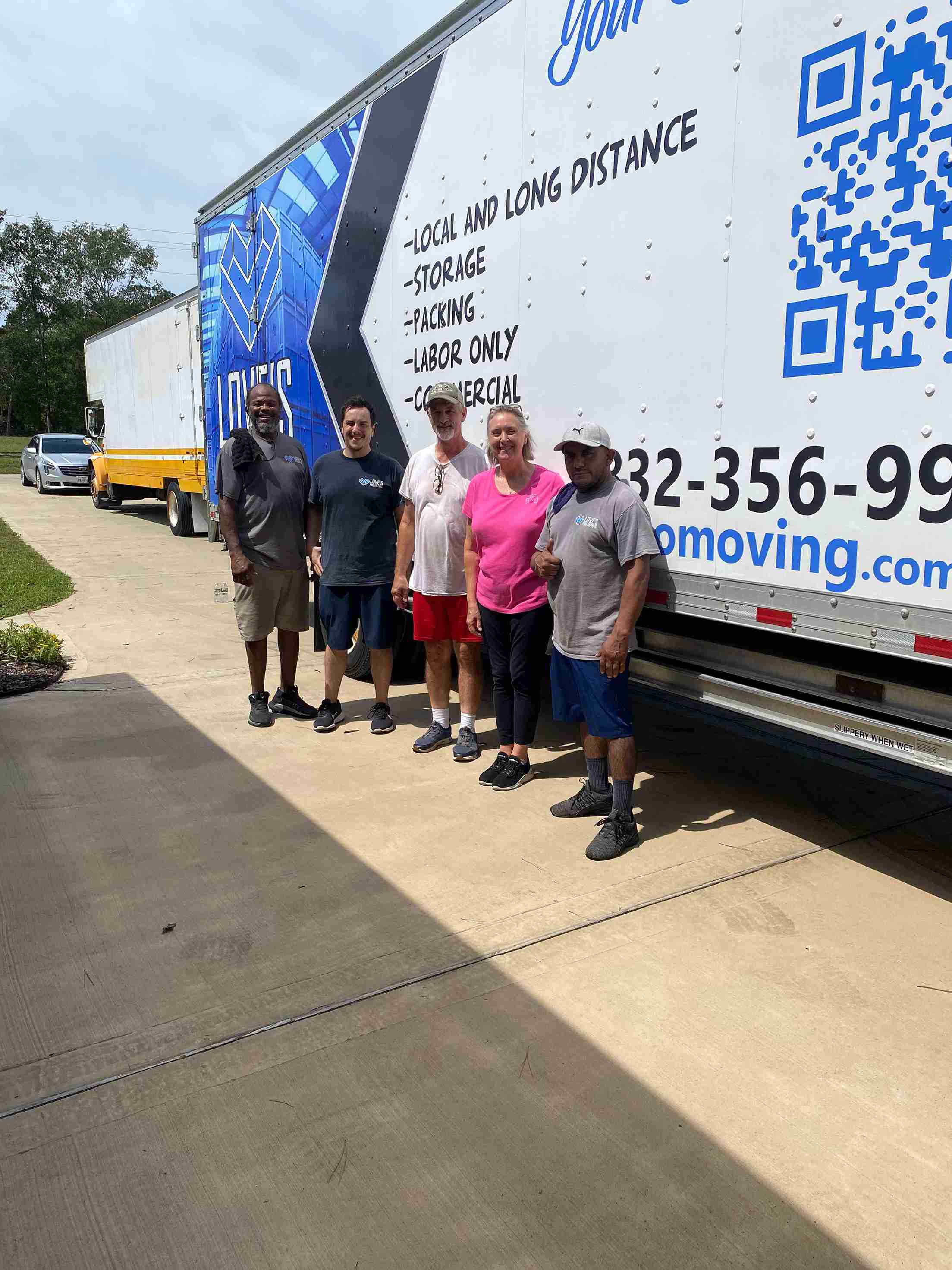 Labor Only Moving Services Conroe TX